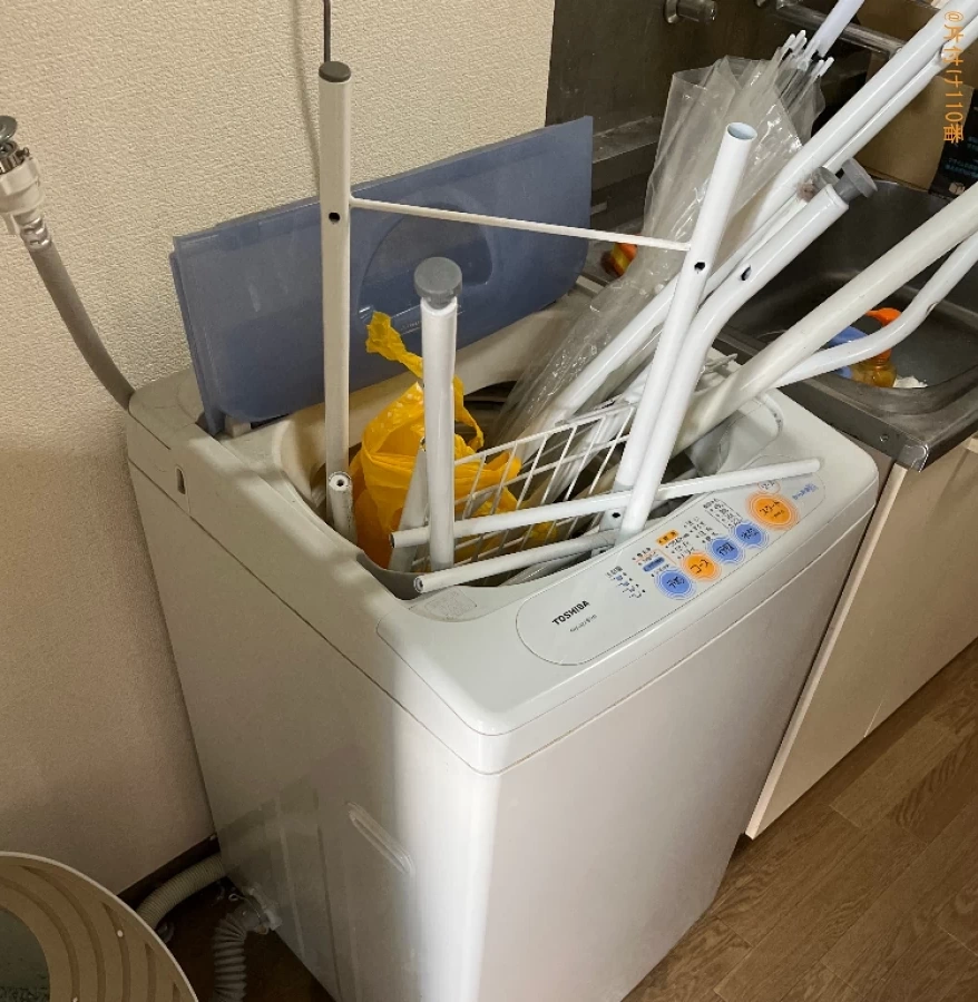 【松本市】洗濯機、パイプ、一般ごみ等の回収・処分ご依頼