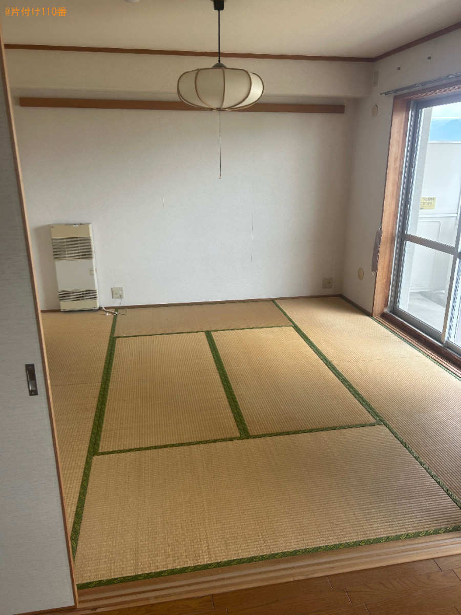 退去した3LDKの部屋の全体的なクリーニングご依頼　お客様の声